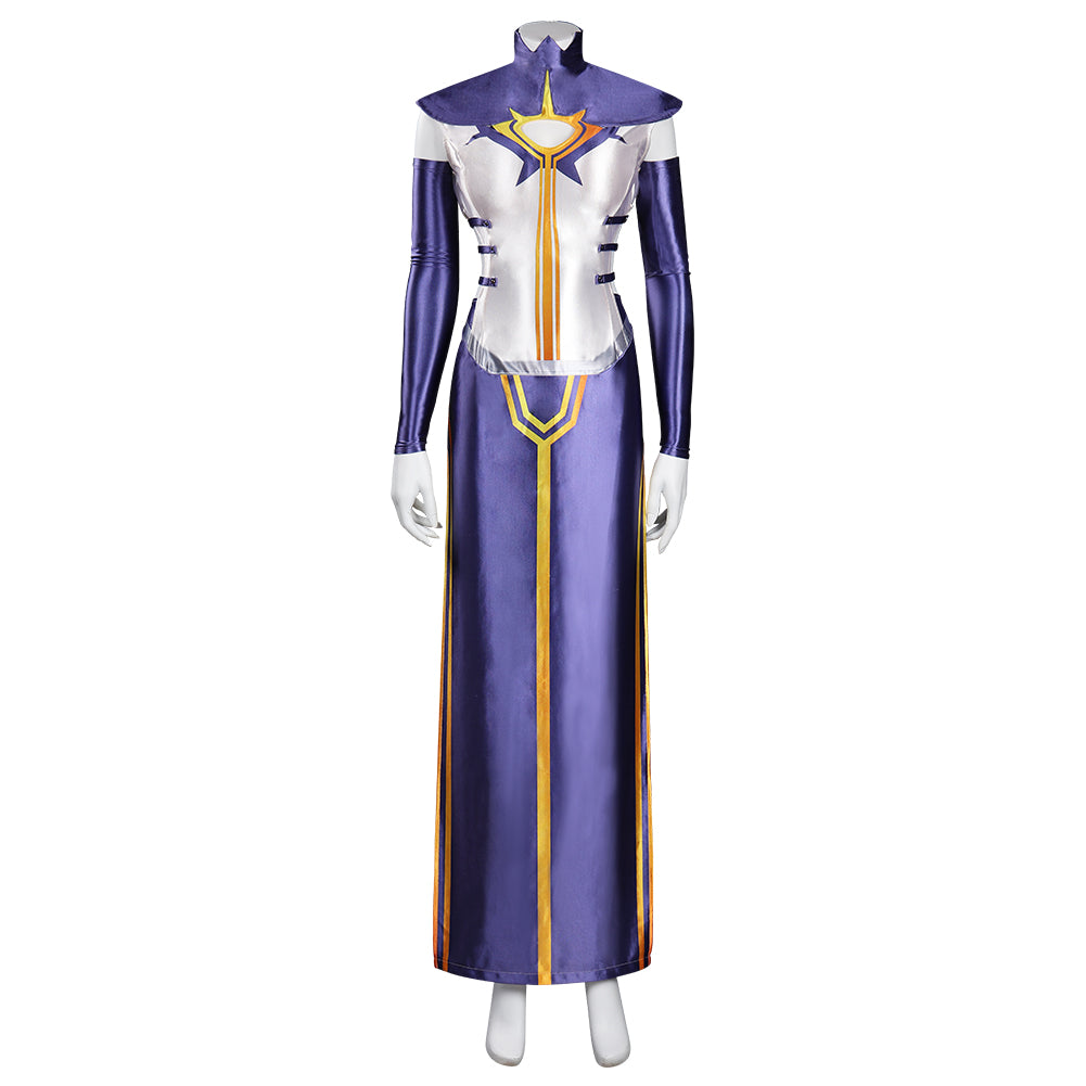 Arcane: League of Legends Mel Juvenile Halloween Carnival Suit Cosplay Costume Outfits