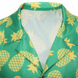 Adult Game Animal Crossing Cosplay T Shirt Bud Cosplay Hawaiian Short Sleeve Shirts Costume Halloween Carnival Costume