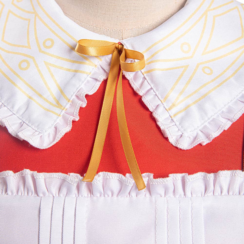 Genshin Impact KLEE Alice in Wonderland Alice Cosplay Costume Dress Outfits Halloween Carnival Suit