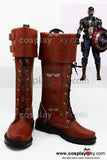 Captain America The Winter Soldier Steve Rogers Cosplay Boots Shoes