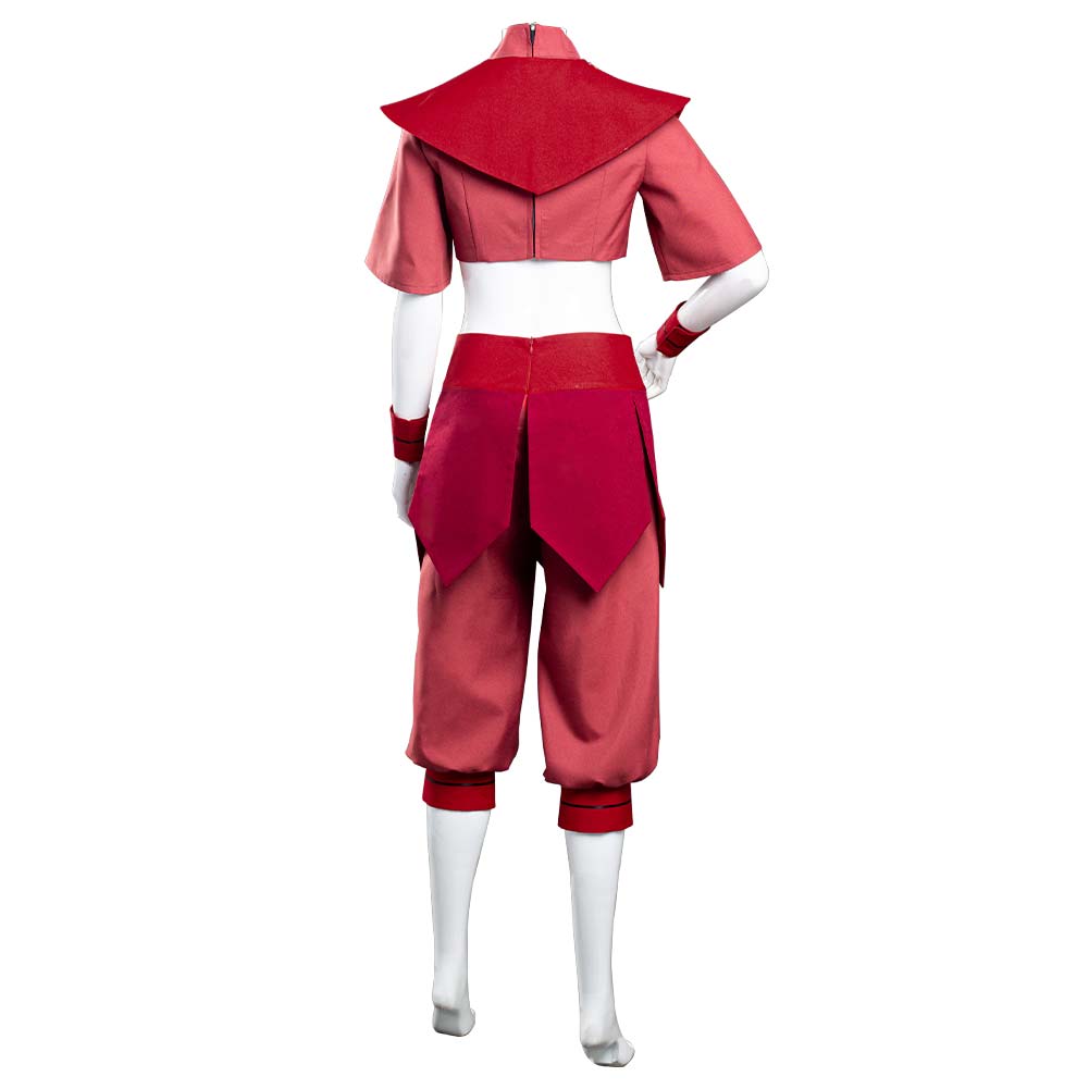 Avatar: The Last Airbender Ty Lee Halloween Carnival Suit Cosplay Costume Jumpsuit Outfits