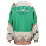 Genshin Impact Venti Cosplay Costume Hoodie Coat Halloween Carnival Suit