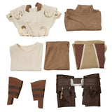 Jedi Temple Guard Halloween Carnival Suit Cosplay Costume Coat Uniform Outfits