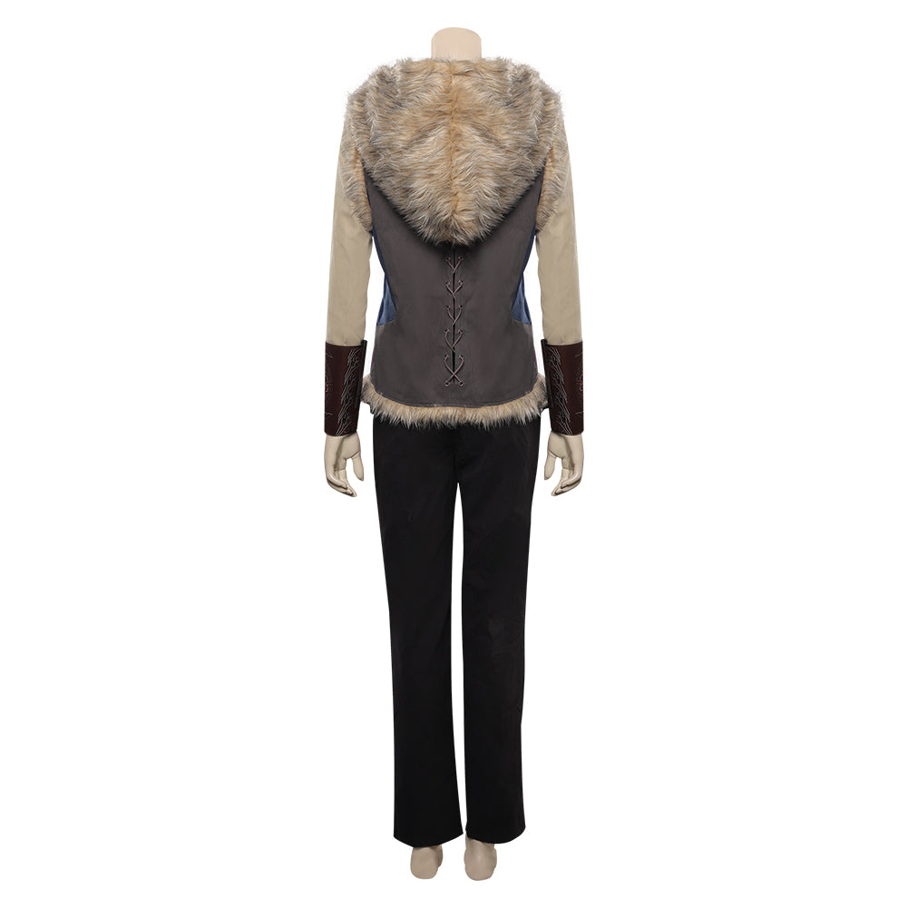 The Witcher Season 3 Ciri Outfits Halloween Carnival Cosplay Costume