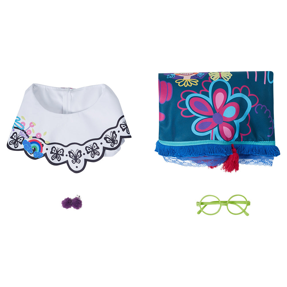 Encanto Mirabel Halloween Carnival Suit Cosplay Costume Dress Outfits