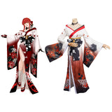 Chainsaw Man Hyakkiyakou‘s Shutendoji Makima Cosplay Costume Kimono Outfits Halloween Carnival Party Suit
