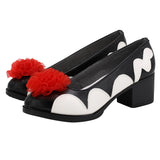 Women Stephen King‘s It Pennywise Halloween Costumes Accessory Cosplay Shoes Boots