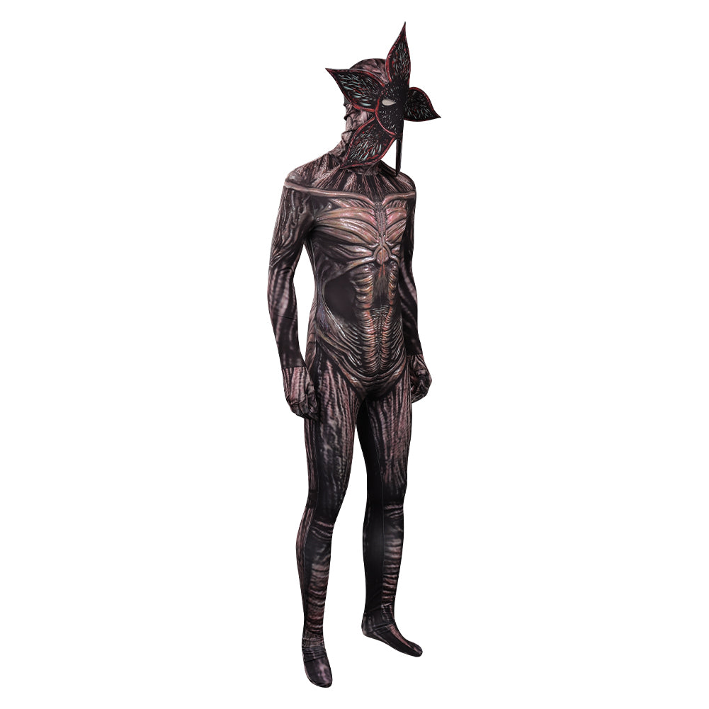 Stranger Things Demogorgon Cosplay Costume Jumpsuit Outfits Halloween Carnival Suit