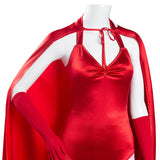 Wanda Vision Scarlet Witch Wanda Maximoff Halloween Carnival Suit Cosplay Costume Women Jumpsuit Outfits
