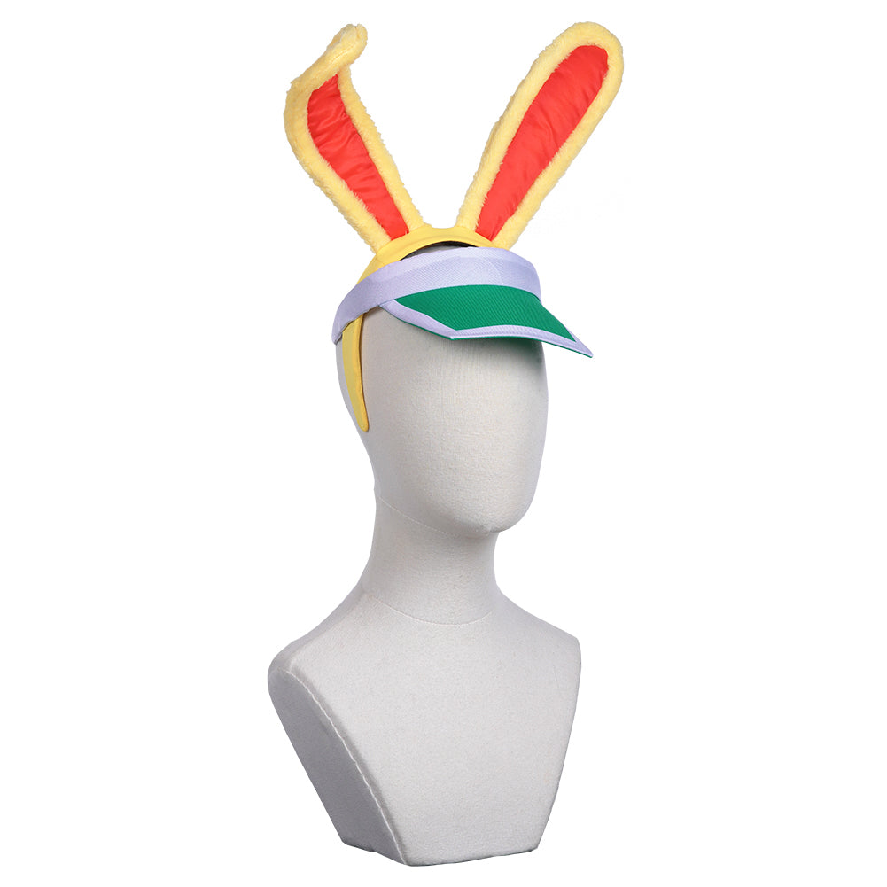 Animal Crossing: New Horizons-Zipper T. Bunny Halloween Carnival Costume Cosplay Costume Men T-shirt Overalls Outfits