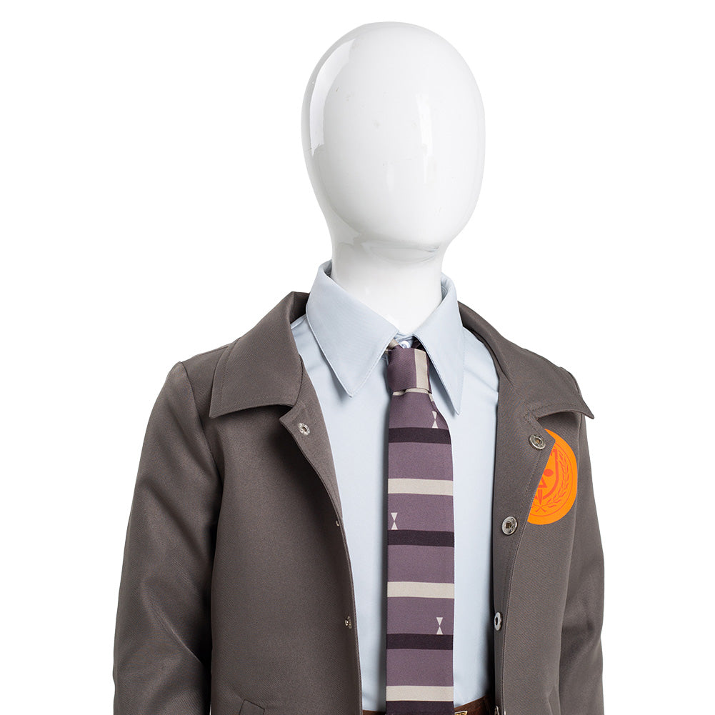 Kids Children Loki Time Variance Authority TVA  Halloween Carnival Suit Cosplay Costume Outfits