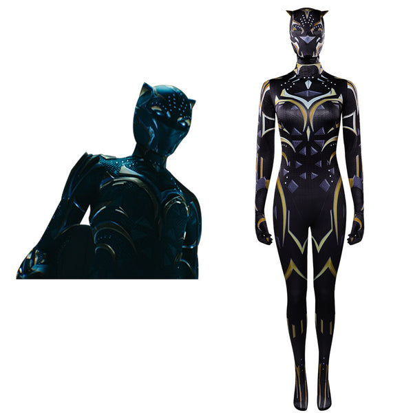 Black Panther: Wakanda Forever-New Black Panther Jumpsuits Cosplay