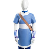 Avatar: the last Airbender Katara Halloween Carnival Suit Cosplay Costume for Kids Children