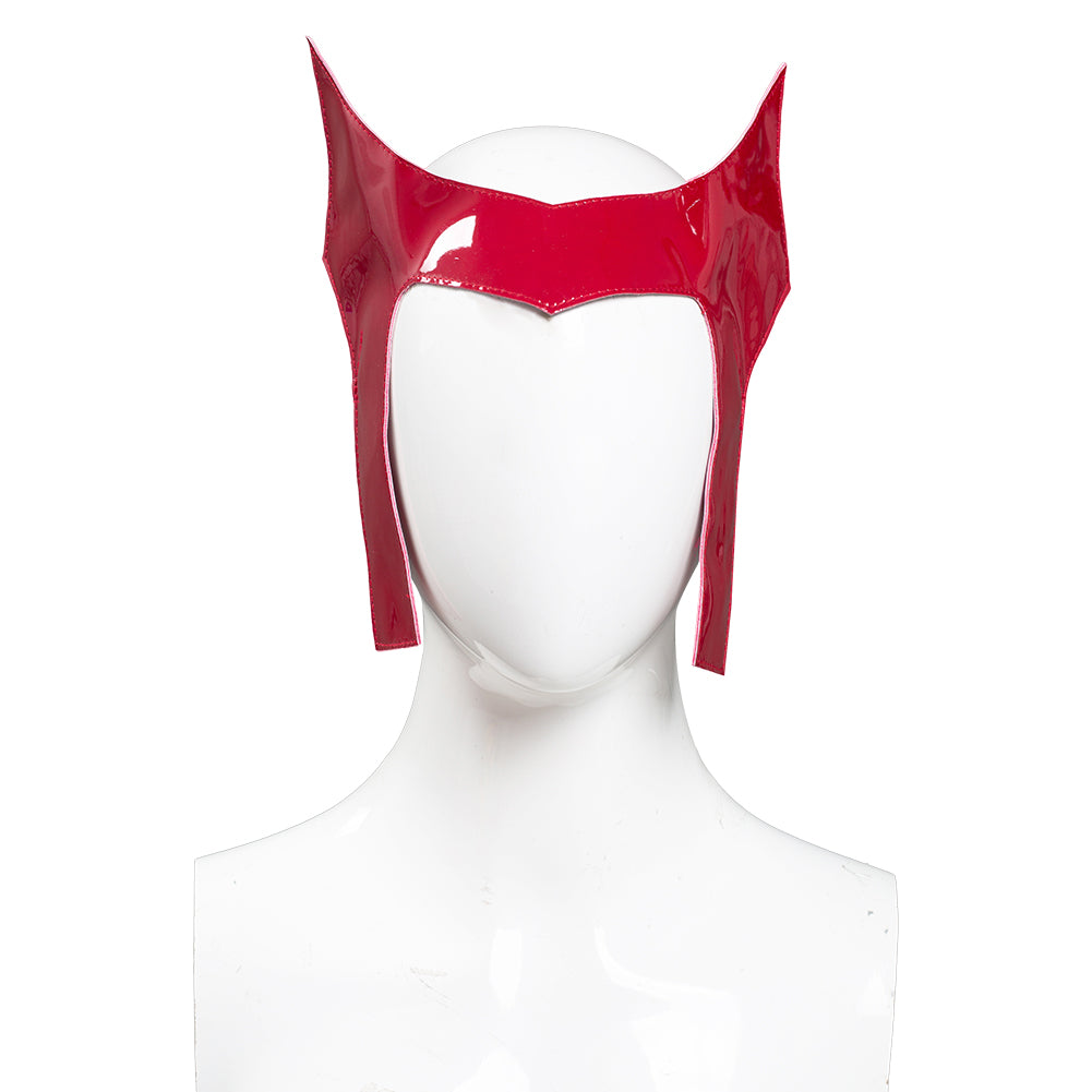 Wanda Vision Scarlet Witch Wanda Maximoff Halloween Carnival Suit Cosplay Costume Women Jumpsuit Outfits