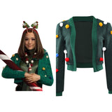 The Guardians of the Galaxy Holiday Special Drax Cosplay Costume Hoodie Coat Halloween Carnival Suit