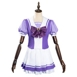 Anime Pretty Derby Halloween Carnival Suit Cosplay Costume School Uniform Dresses