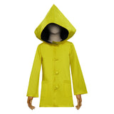 Little Nightmares II Six Halloween Carnival Suit Cosplay Costume Yellow Coat for kids