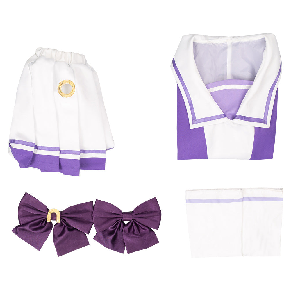 Anime Pretty Derby Halloween Carnival Suit Cosplay Costume School Uniform Dresses