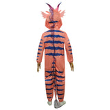 Kids Children Luck The Dragon Cosplay Costume Jumpsuit Pajamas Sleepwear Outfits Halloween Carnival Suit