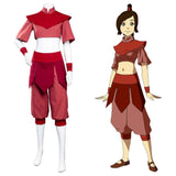 Avatar: The Last Airbender Ty Lee Halloween Carnival Suit Cosplay Costume Jumpsuit Outfits