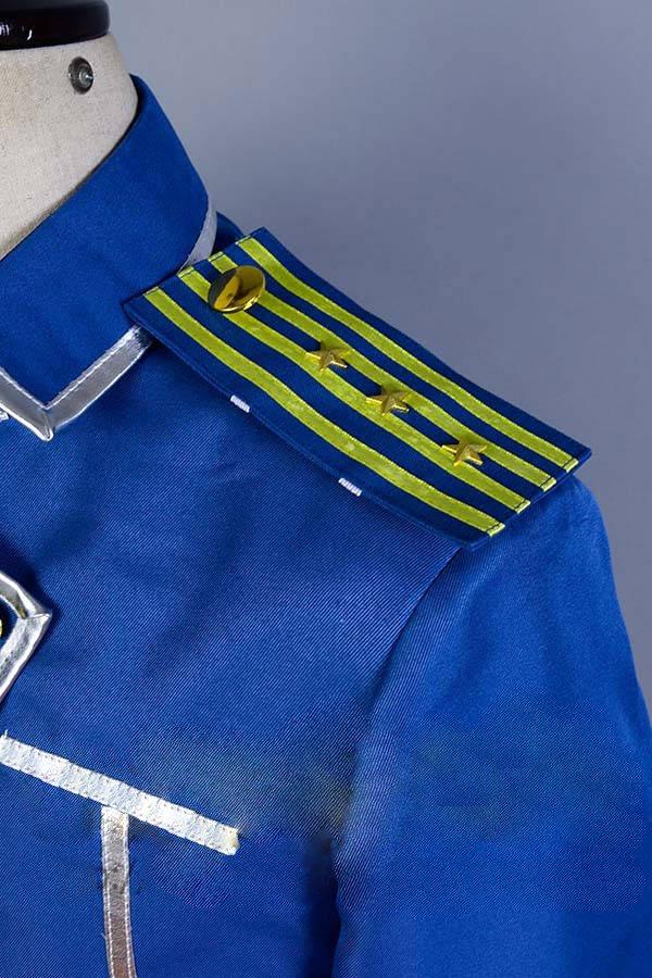 FullMetal Alchemist Cosplay Roy Mustang Uniform Costume