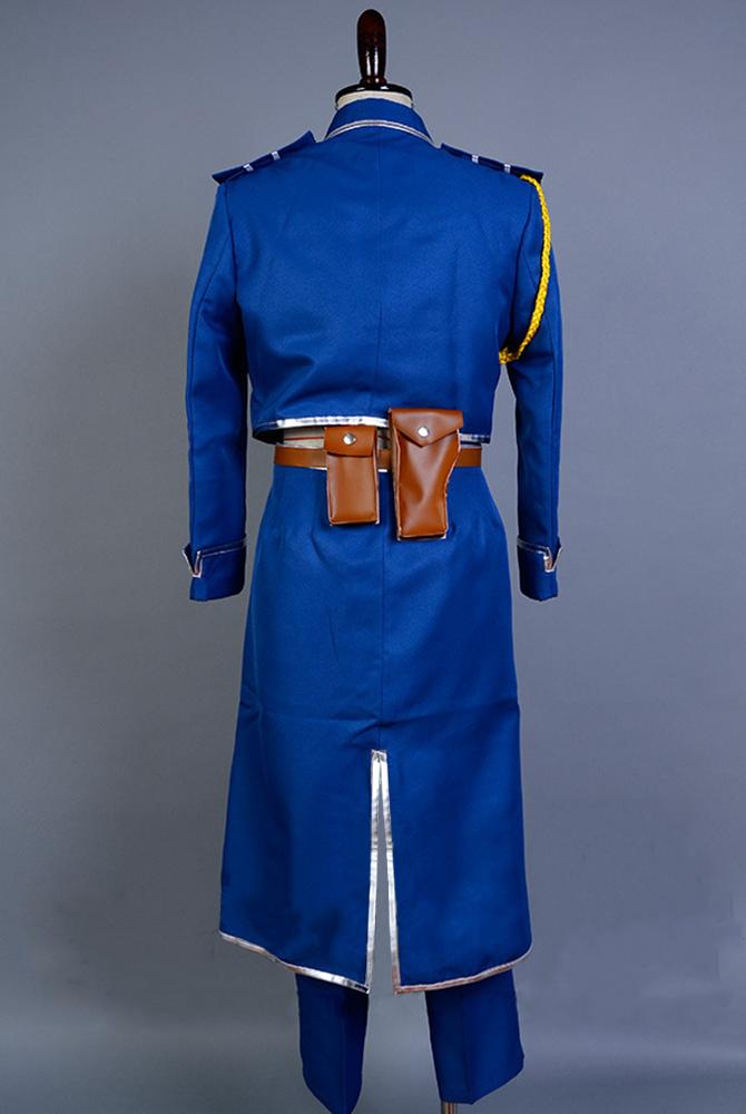 FullMetal Alchemist Cosplay Roy Mustang Uniform Costume