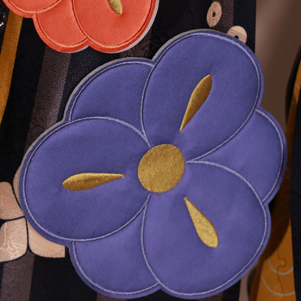 Game Genshin Impact Chiori Women Yellow Dress Cosplay Costume Outfits Halloween Carnival Suit