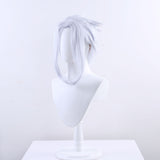 Game Genshin Impact Il Dottore Cosplay Wig Heat Resistant Synthetic Hair Carnival Halloween Party Props