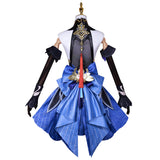 Game Genshin Impact Lantern Rite Ganyu Women Blue Dress Cosplay Costume