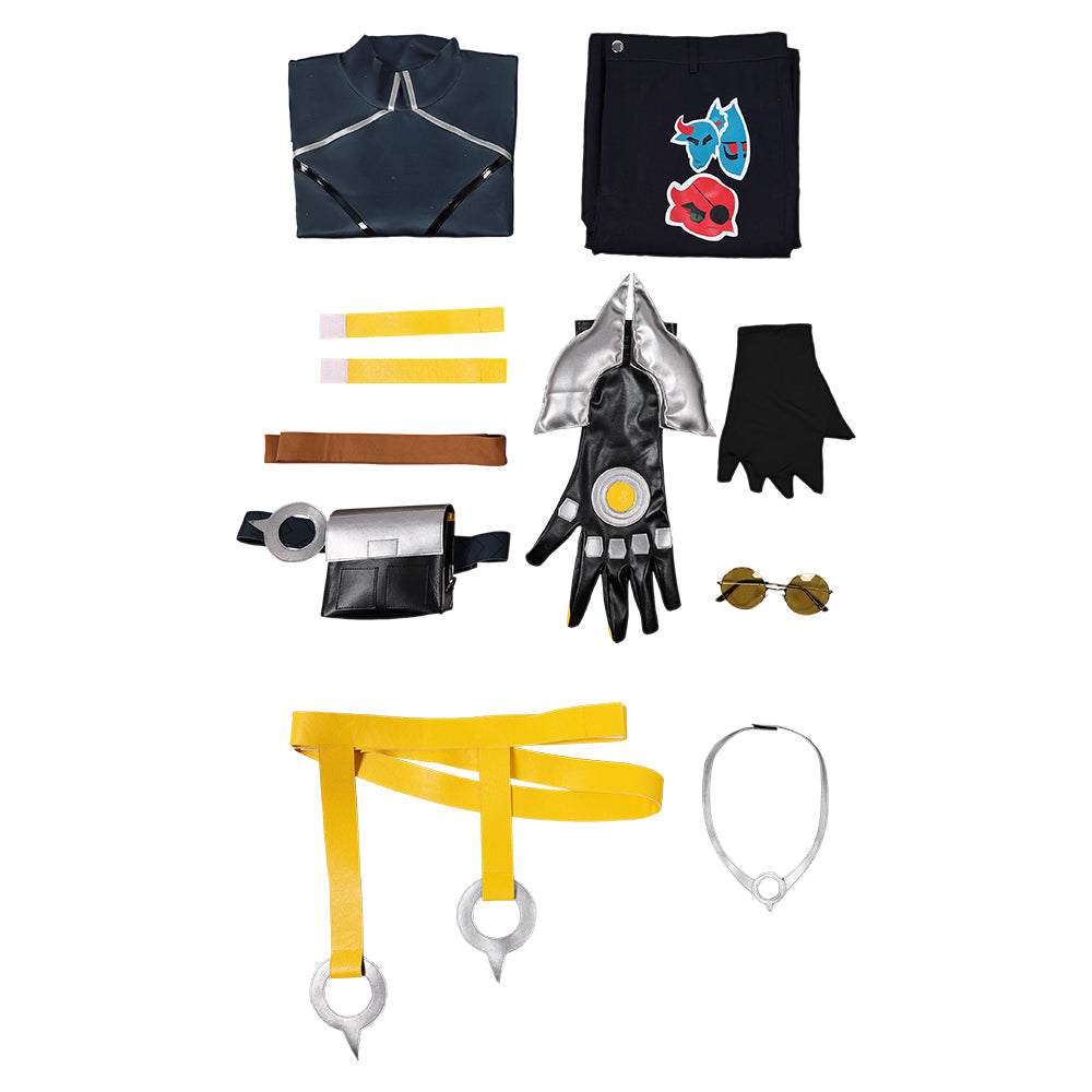 Game League of Legends Heartsteel Ezreal Outfit Cosplay Costume Outfits Halloween Carnival Suit
