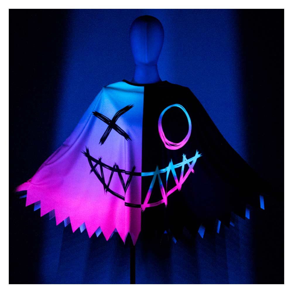 Game Suicide Squad: Kill the Justice League Harley Quinn Cosplay Cloak Costume Accessories