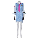 Game Tekken Asuka Kazama Women Blue Suit Cosplay Costume Outfits Halloween Carnival Suit