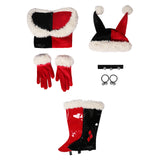 Harley Quinn Christmas Cosplay Costume Outfits Halloween Carnival Suit