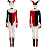Harley Quinn Christmas Cosplay Costume Outfits Halloween Carnival Suit