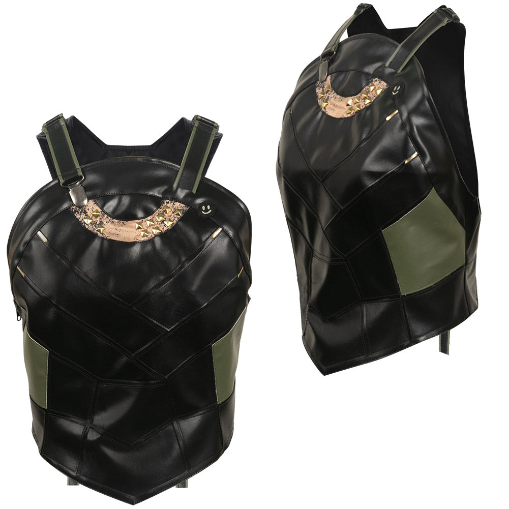 Loki Sylvie Black Vest Cosplay Costume Outfits Halloween Carnival Suit