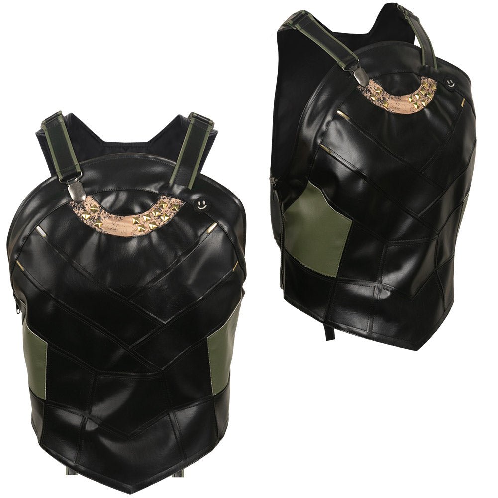 Loki Sylvie Black Vest Cosplay Costume Outfits Halloween Carnival Suit