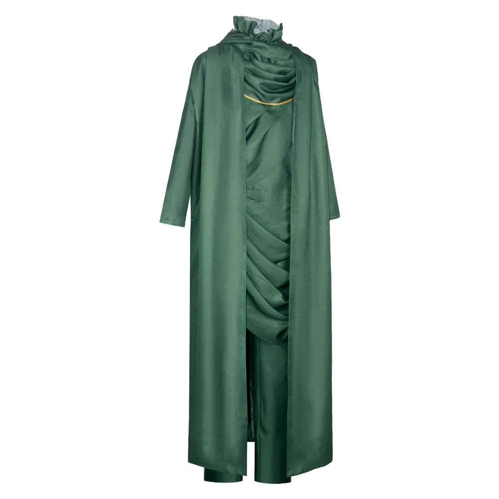 Loki TV Loki Green Set Cosplay Costume Outfits Halloween Carnival Suit