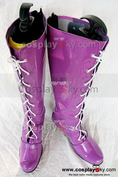 Sailor Moon Tomoe Hotaru Cosplay Boots Shoes Custom Made
