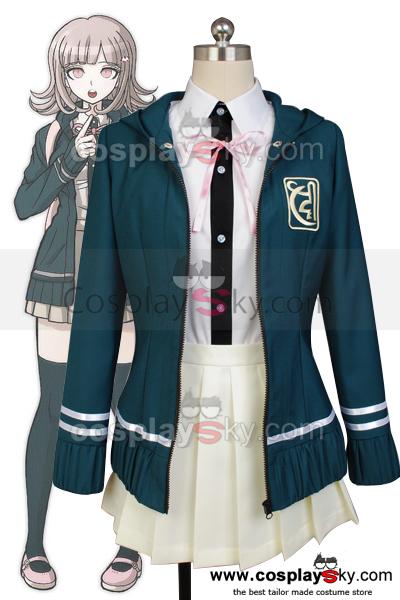 Super DanganRonpa Chiaki Nanami Cosplay Costume