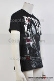 The Walking Dead Daryl Dixon Black T-Shirt Short Sleeve Tee