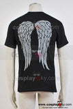 The Walking Dead Daryl Dixon Black T-Shirt Short Sleeve Tee