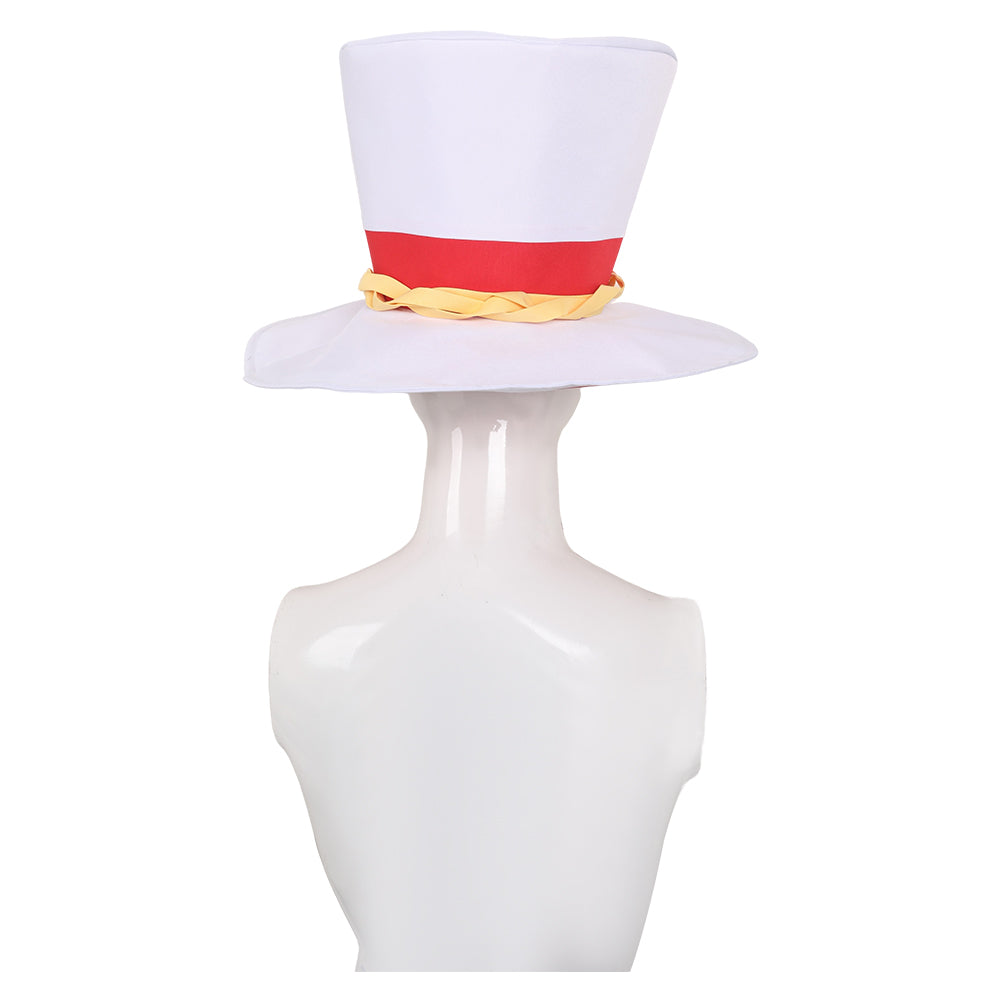 TV Hazbin Hotel 2024 Lucifer Morningstar Cosplay Hat Costume Accessories Halloween Carnival Props