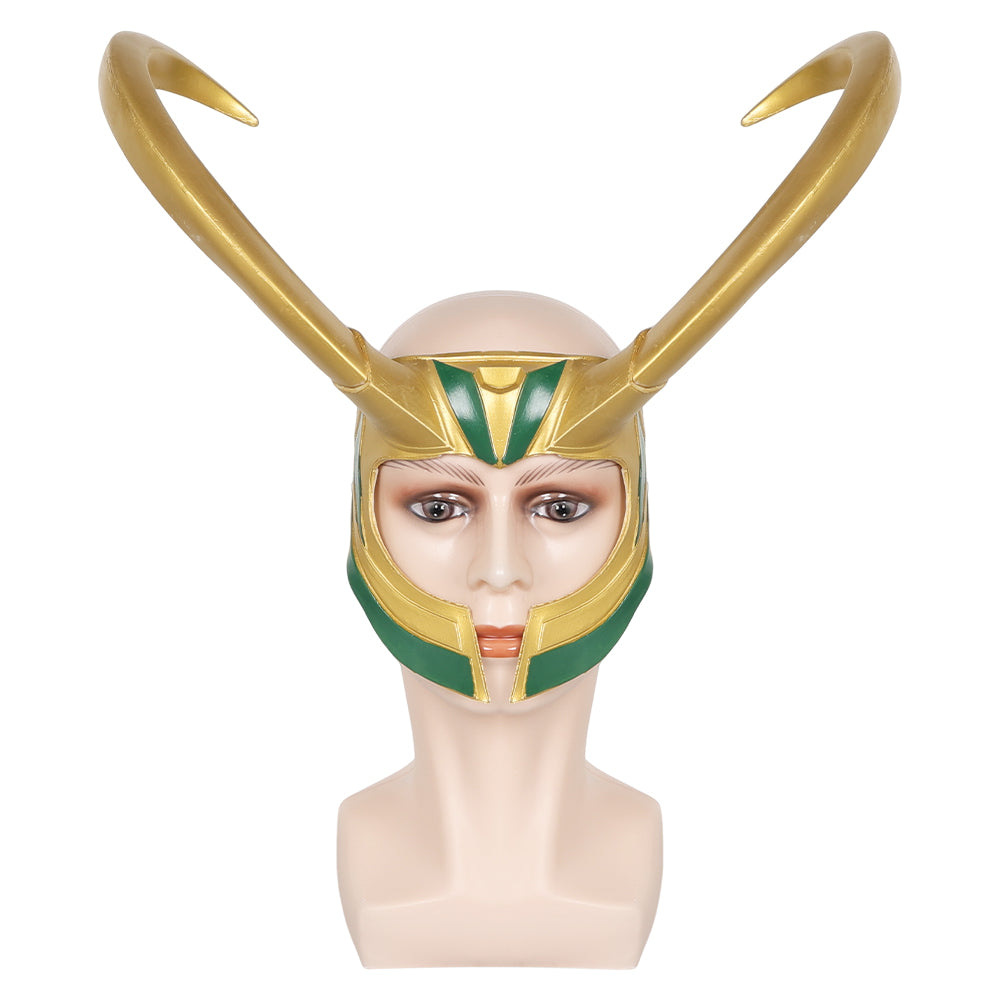 TV Loki 2 Mask Cosplay Latex Masks Helmet Masquerade Halloween Party Costume Props