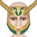 TV Loki 2 Mask Cosplay Latex Masks Helmet Masquerade Halloween Party Costume Props