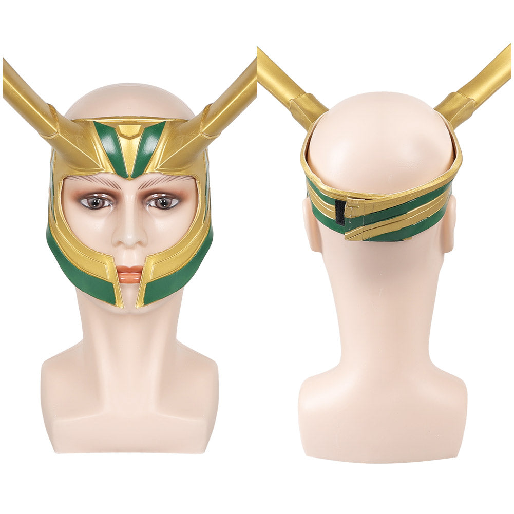 TV Loki 2 Mask Cosplay Latex Masks Helmet Masquerade Halloween Party Costume Props