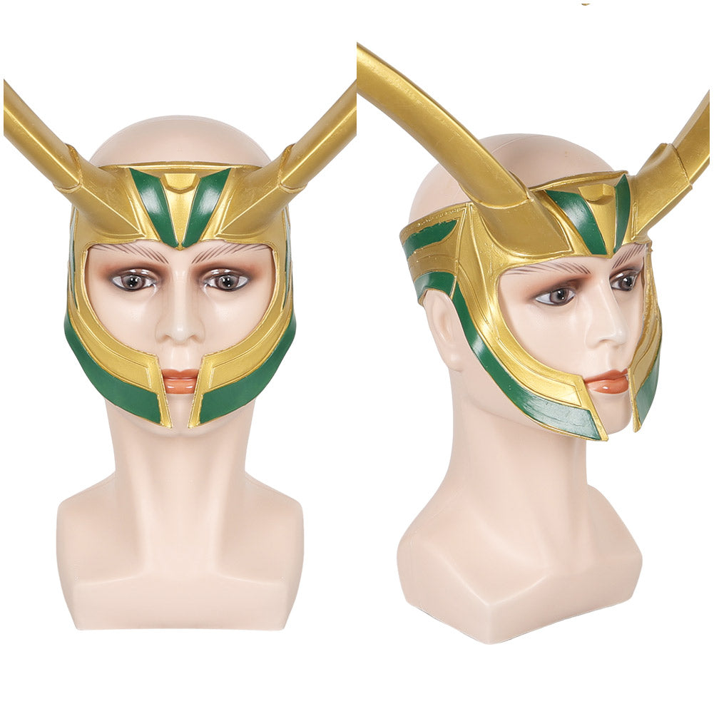 TV Loki 2 Mask Cosplay Latex Masks Helmet Masquerade Halloween Party Costume Props