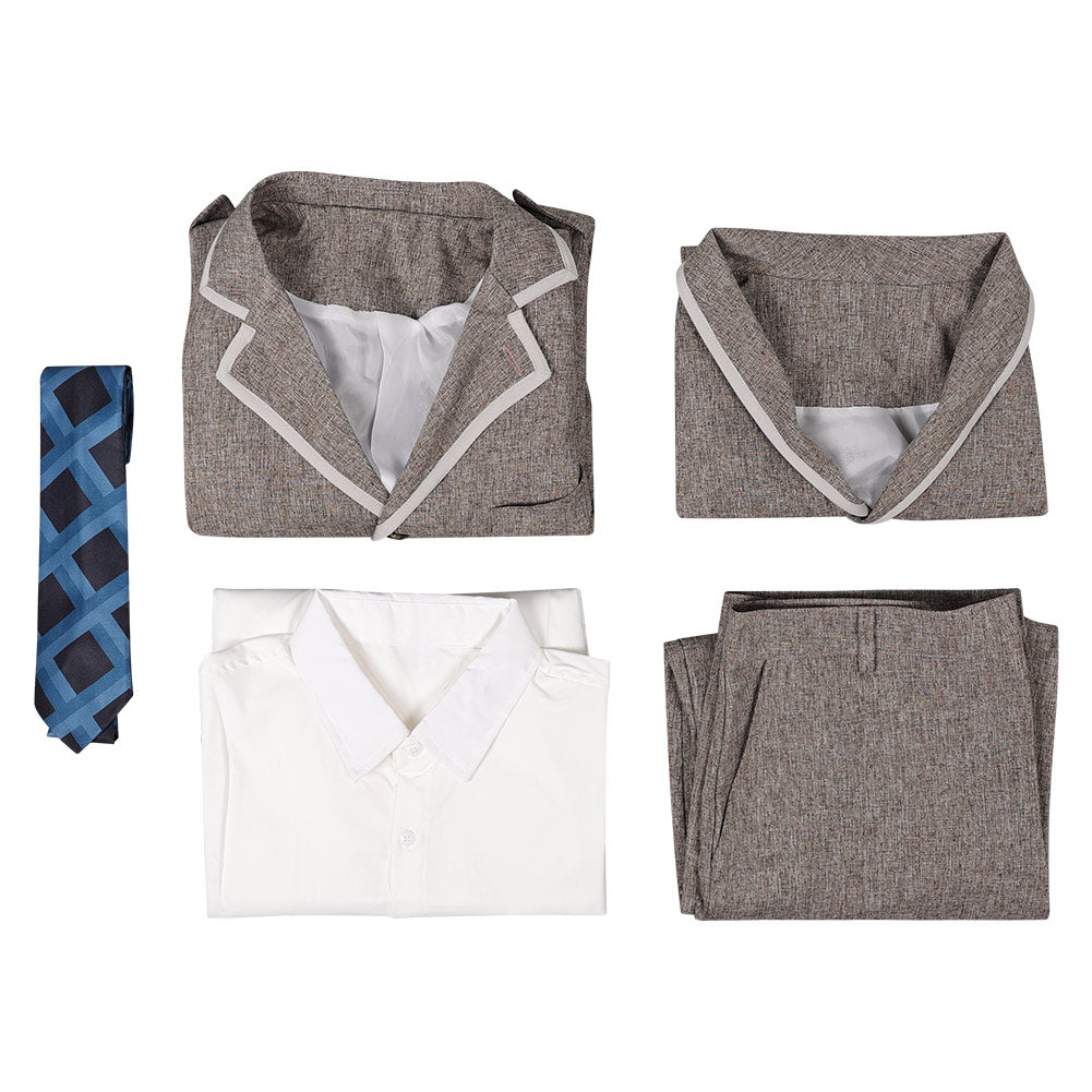 TV Loki Mobius M. Mobius Uniform Cosplay Costume Outfits Halloween Carnival Suit