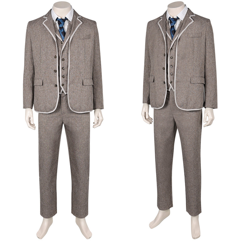 TV Loki Mobius M. Mobius Uniform Cosplay Costume Outfits Halloween Carnival Suit