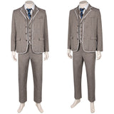 TV Loki Mobius M. Mobius Uniform Cosplay Costume Outfits Halloween Carnival Suit