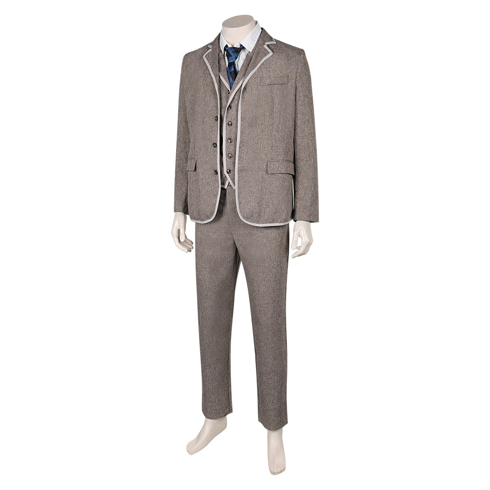 TV Loki Mobius M. Mobius Uniform Cosplay Costume Outfits Halloween Carnival Suit